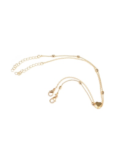 Suntek Vintage Kalp Şeklinde Plaj Tatili Kadınlar Için Altın Altın