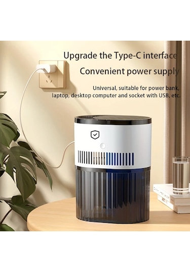 Motion003 1 Bilgisayar 2si 1 Arada Hepa Hava Temizleyici Nemlendirici Usb Otomatik Kapanma Sessiz Buyuk Kapasiteli Ev Ofis Icin