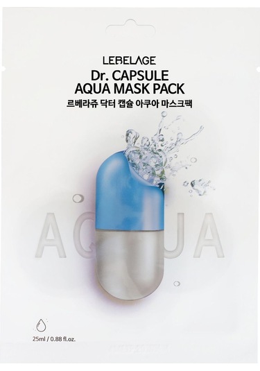 Lebelage Yoğun Ne MLendirici Kapsül Hyalüronik Asit Maske LEBELAGE Dr. Capsule Aqua Mask Pack