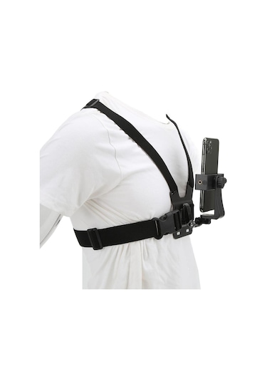 Gplus GP4626PVJ Cep Telefonu  Aksiyon Kamera Uyumlu Düşmez Dayanıklı Vlog Video Çekim Göğüs Kemeri