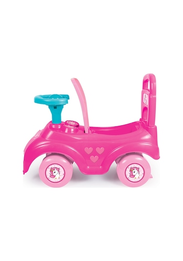 Dolu Unicorn Bingit Pedalsız Araba Pembe 2522