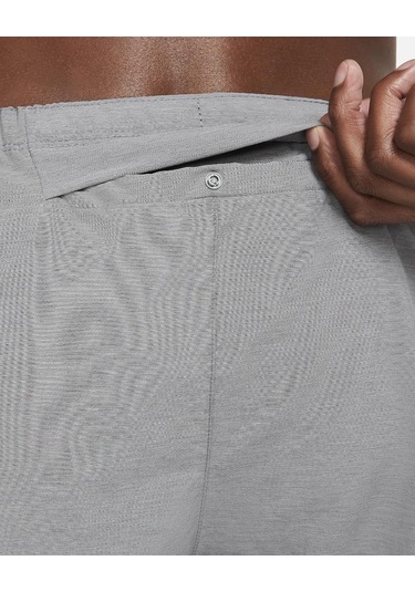 Challenger 5" Erkek Astarlı Koşu Şortu Gri