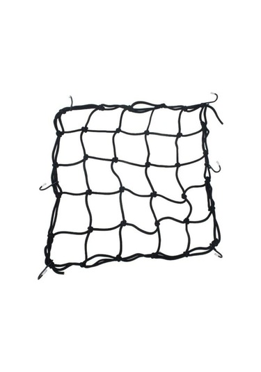 Motosiklet Bagaj Filesi Ahtapot 16 Gözlü Motor Kask Bağlama Eşya Taşıma Filesi Çok Renkli