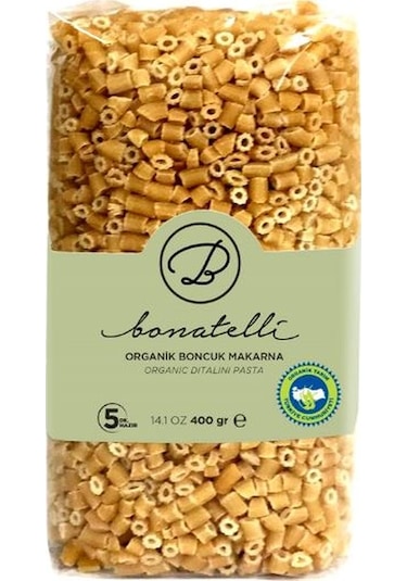 Bonatelli Organik Boncuk Makarna 300 G