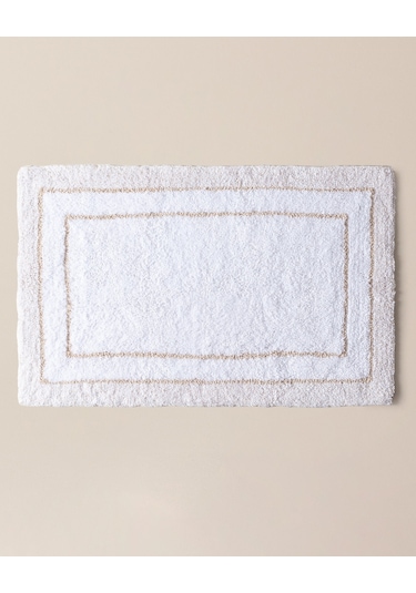 Madame Coco Giverny Banyo Paspası - Bej - 50x80 Cm Bapa0000000018 Ekru