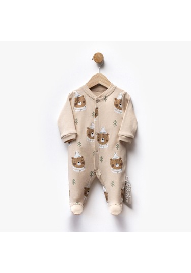 Flexi Bebek Tulumu 252282 Krem