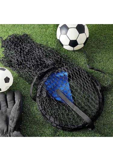 Homyl Futbol Üst Kutuları Hedef Ağı Top Doğruluk Eğitimi Siyah