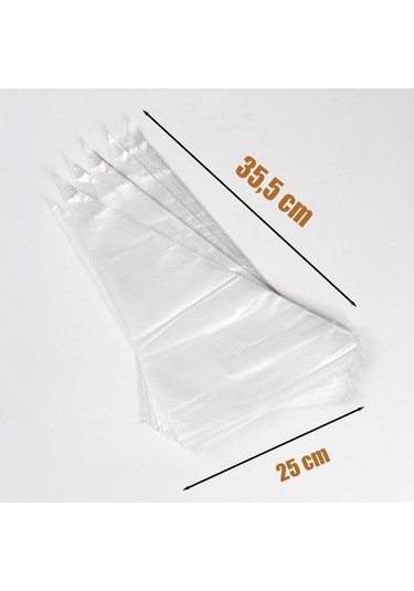 Porsima 165 50 Adet Krema Sıkma Torbası Kek Pasta Krema Poşeti