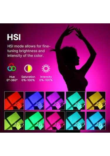Ulanzi L074CNA1 120 W RGB V-Mount Video Işık