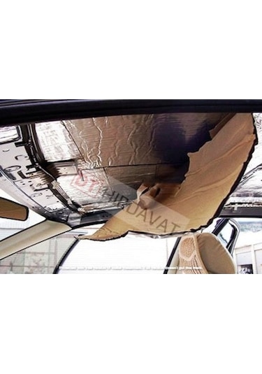 9Mm*50Cm*100Cm (0,50M2) Yapışkanlı Folyolu Araç Oto Ses Akustik (496628714)