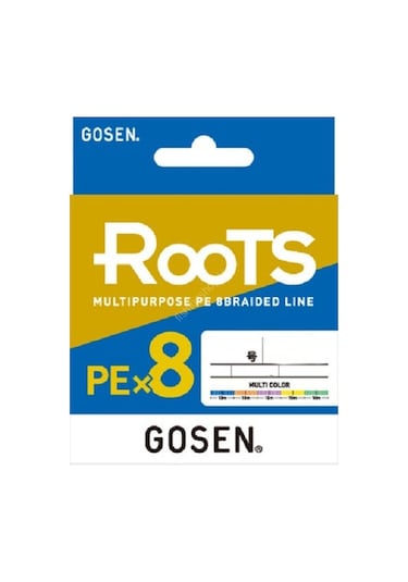 Gosen Roots 8b Multicolor 300m İp Misina 0,31mm 0,31mm