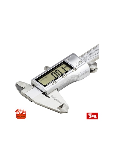 Gfb Dijital Kumpas Paslanmaz Çelik - 150mm