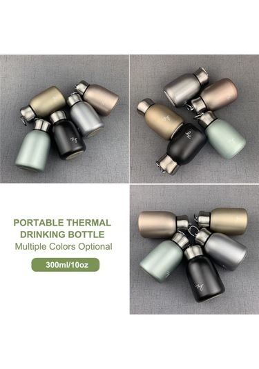 Novahub Çoklu Renk Seçimi Hafif Ve Taşınabilir Paslanmaz Çelik Termos Şişe - 300ml