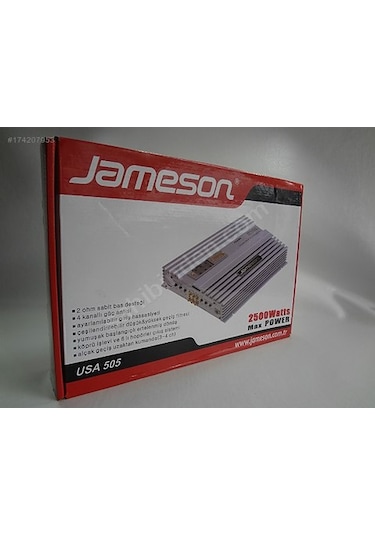 Jameson Usa 505 A 2500 Watt 4 Kanal Köprülenebilir Seri 2 Adet