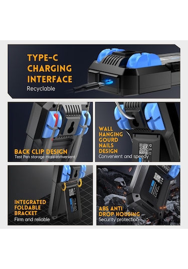 Fnirsi Dmt-99 Akıllı Renkli Ekranlı Dijital Multimetre