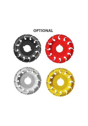 Xindoker 90mm Manganez Çelik Ahşap Oyma Diski, 16mm Delikli, Parlatma Ve Zımparalama İçin, Renk Seçenekli