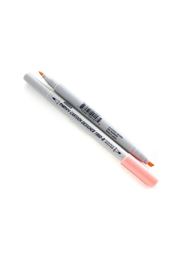 Marvy 1900-s/57 Rose Pınk Çift Uçlu Grafik Kalemi