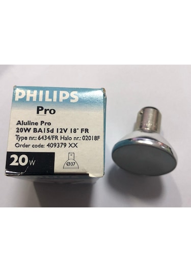 Phılıps 6434/fr 12v 20w Ba15d 18 Halojen Lamba