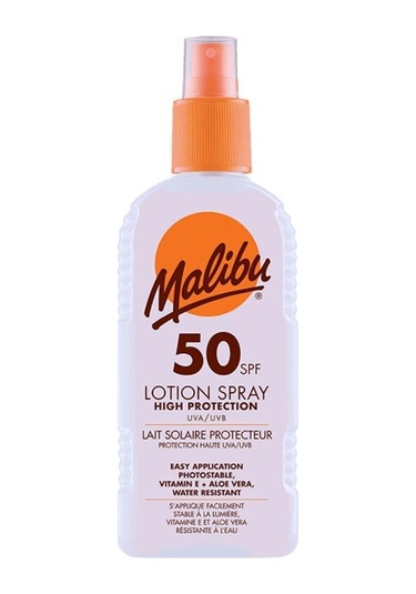 Malibu Güneş Koruyucu Sprey Losyon SPF50 200ml