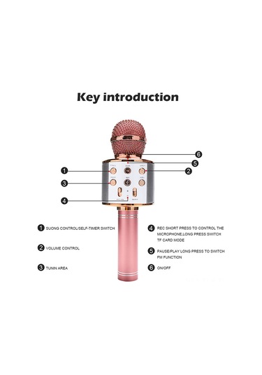 Xindoker Profesyonel Kablosuz Mikrofonlu Bluetooth Hoparlör - Yüksek Ses Kalitesi Ve Gürültü Azaltma Özellikli