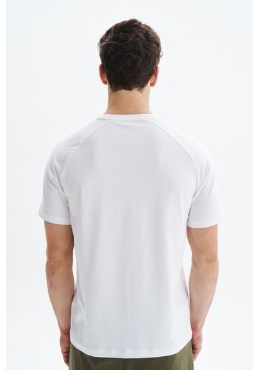 Arma Erkek Regular Fit Basic Reglan Kollu Süprem Bisiklet Yaka Tişört Y29344472202 Beyaz