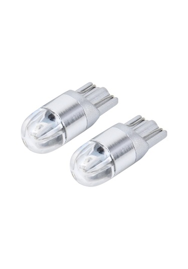 Sones 2 Adet T10 2w 2 Smd-3030 Led Araç Park Işıkları Lambası, Dc 12v Mavi Işık