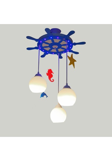 2M Çocuk Odası Led Avize 3'lü