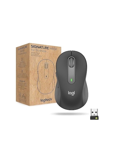 Logitech M650 910-006253 Signature Sessiz Kablosuz Optik Mouse