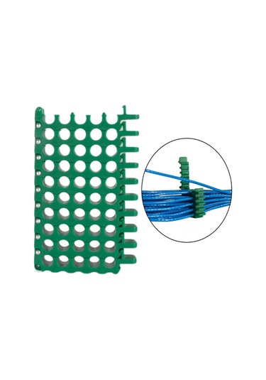 Homyl Kablo Toplayıcı Düzenleme Aracı Ethernet 5x9-delikler