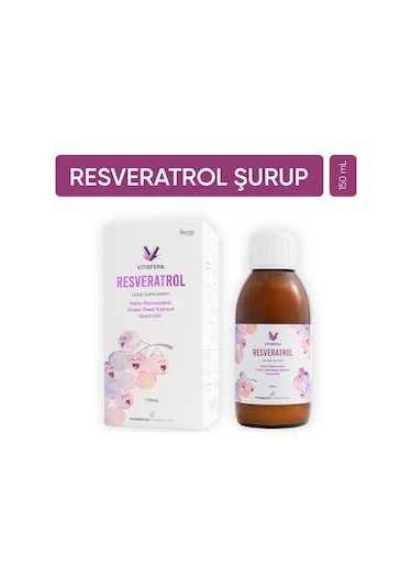 Vitisfera Resveratrol Şurup Orman Meyveleri Aromalı 150  ML