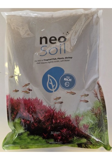 Aquario Neo No Co2 Rich Plants Soil Powder 3lt