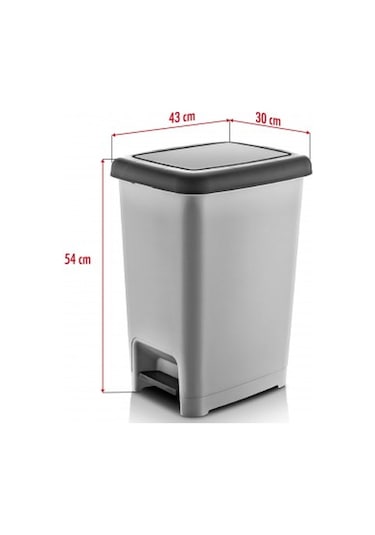 40 Litre Basmalı Çöp Kovası Diğer