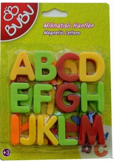 Bu-Bu Mıknatıslı Harf 26 Parça 00082