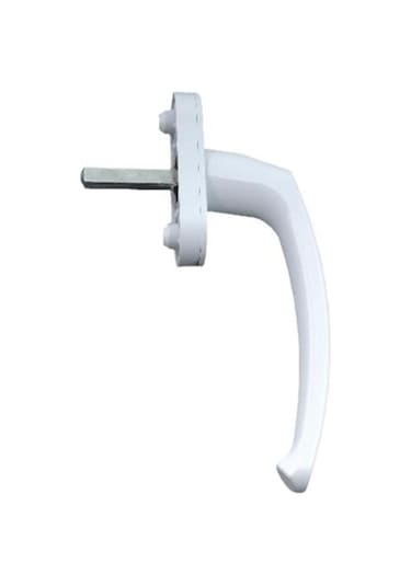 Plastik Pencere Kolu Alüminyum Beyaz Renk Kapı Kolu Plastik