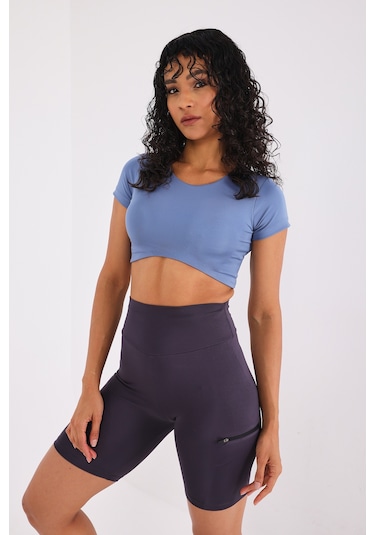 Scorp Alpha Kadın Biker Spor Tayt Antrasit STANDART