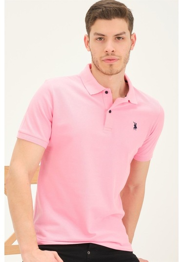 T8561 Dewberry Erkek Tshırt-pembe Pembe