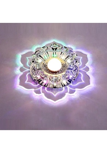 Novahub Oturma Odası Lamba Yatak Odası Mutfak Koridor Işık Armatür İçin 5w Modern Led Kristal Tavan Işık Çok Renkli Açık Diğer Diğer