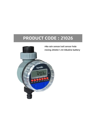 Lcd Ekran Sulama Zamanlayıcı Elektronik Ev Bahçe Küresel Vana 0