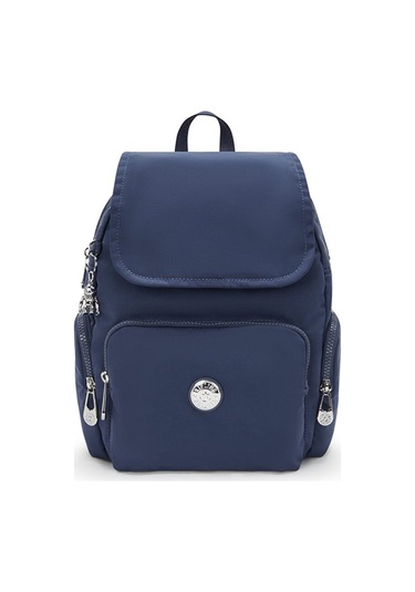 Kıplıng City Zip S Küçük Boy Sırt Çantası Lacivert Endless Blue Lacivert