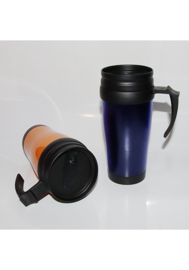 Seyahat Kupası Bardak Su Bardağı Kırmızı Kırmızı