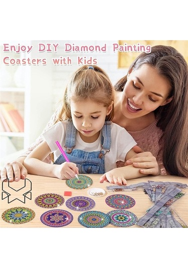 Ulzyvf Yap Tutuculu, Sanat Parça Kendin Elmas Diğer Bardak Bardak Altlıkları Altlığı Vg Diğer