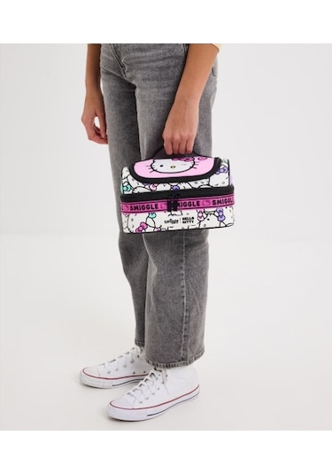 Yingfu Smiggle Hello Kity Öğrenci Beslenme Çantası Pembe Okul Çantası, Uzun Dayanıklı Kılıf Ve Pratik Pembe