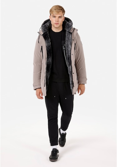 Colins Ekru Erkek Kaban Cl1071006 Q1.v1 Ecr Ekru