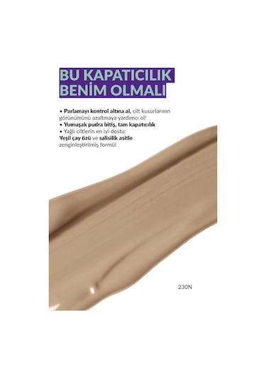Avon Color Trend Mat Fondöten 23n Creamy Natural