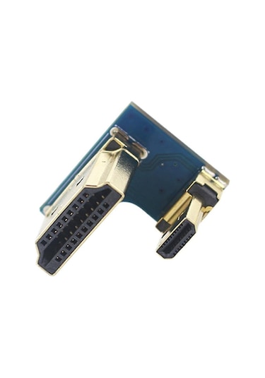 Tenfowee Raspberry Pi İçin Mini Hdmı Adaptör - Hd Bağlantı, Paslanmaz Altın Kaplama