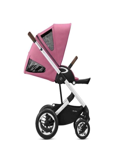 Cybex Talos S Lux (Silver-Magnolia Pink) (Konforlu Bebek Arabası)