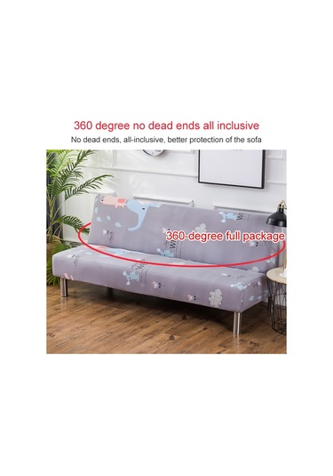 Sones Her Şey Dahil Kapak Kaymaz Kolçaksız Katlanır Kanepe Yatak Örtüsü, Boyut: L Dreamland