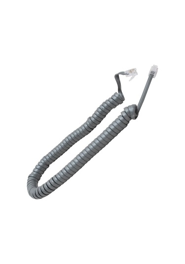 Telefon Spıral Kablo Gri Elektromer 4434