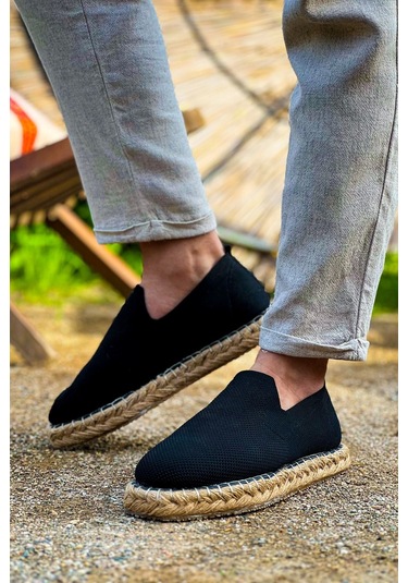 Ch305 Triko Erkek Ayakkabı Sıyah Çok Renkli