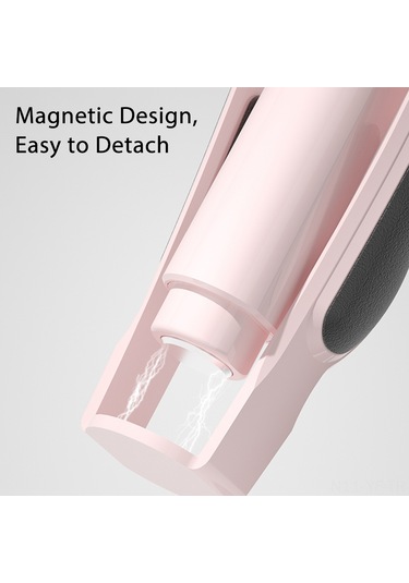 Yifomall Usb Şarjlı 2'si 1 Arada Led Işıklı Kulak Temizleme Seti - Pembe, Taşınabilir Ve Kullanışlı